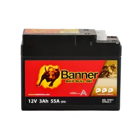 Banner Bike Bull GEL 50301 12V 3Ah 55A GTR4A-5