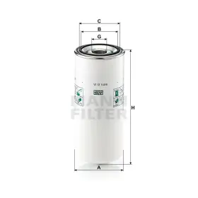 MANN FILTER Olejový filter W 13 145/6