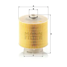 MANN FILTER Vzduchový filter C 17 137/1 x