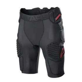 šortky pod nohavice BIONIC pre, ALPINESTARS (čierna/červená, veľ. XL)