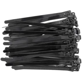 Yato - Páska sťahovacia čierna rozpínacia 150x7.6mm 50ks