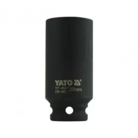 YATO - Rázový nadstavec šesťhraný dlhý 1/2" 27mm