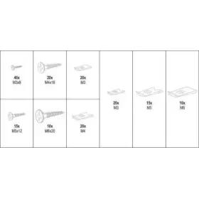 Matice, skrutky, krúžky, bužírky a ostatné