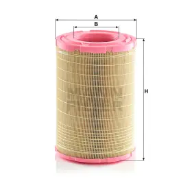 MANN FILTER Vzduchový filter C 24 642/2