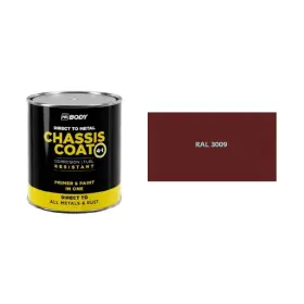 HB BODY 410 chassis coat, polomat - farba na kov a strechy 4 v 1 RAL 3009 2,5L