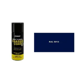 HB BODY 410 chassis coat, polomat - farba na kov a strechy 4 v 1 RAL 5013 sprej 400ml