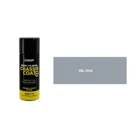 HB BODY 410 chassis coat, polomat - farba na kov a strechy 4 v 1 RAL 7040 sprej 400ml
