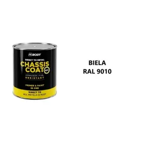 HB BODY 410 chassis coat, polomat - farba na kov a strechy 4 v 1 RAL 9010 biela 2,5L