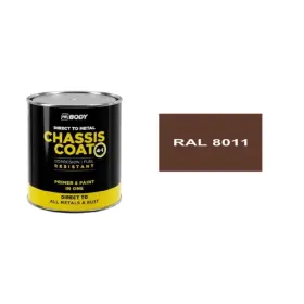 HB BODY 410 chassis coat, polomat - farba na kov a strechy 4 v 1 RAL 8011 2,5L