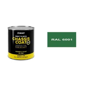 HB BODY 410 chassis coat, polomat - farba na kov a strechy 4 v 1 RAL 6001 2,5L