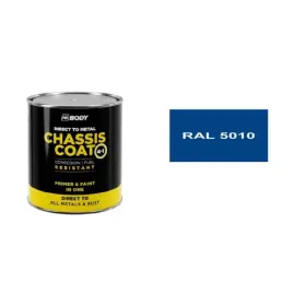 HB BODY 410 chassis coat, polomat - farba na kov a strechy 4 v 1 RAL 5010 2,5L