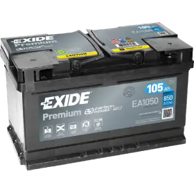 Exide PREMIUM 12V 105Ah 850A EA1050