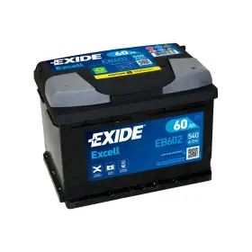 Exide EXCELL 12V 60Ah 540A EB602