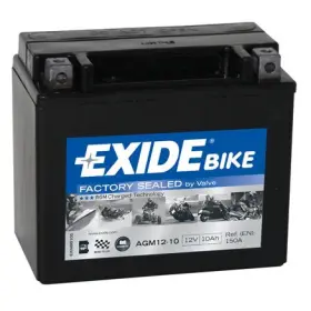 Exide Bike AGM Ready 12V 10Ah 150A AGM12-10
